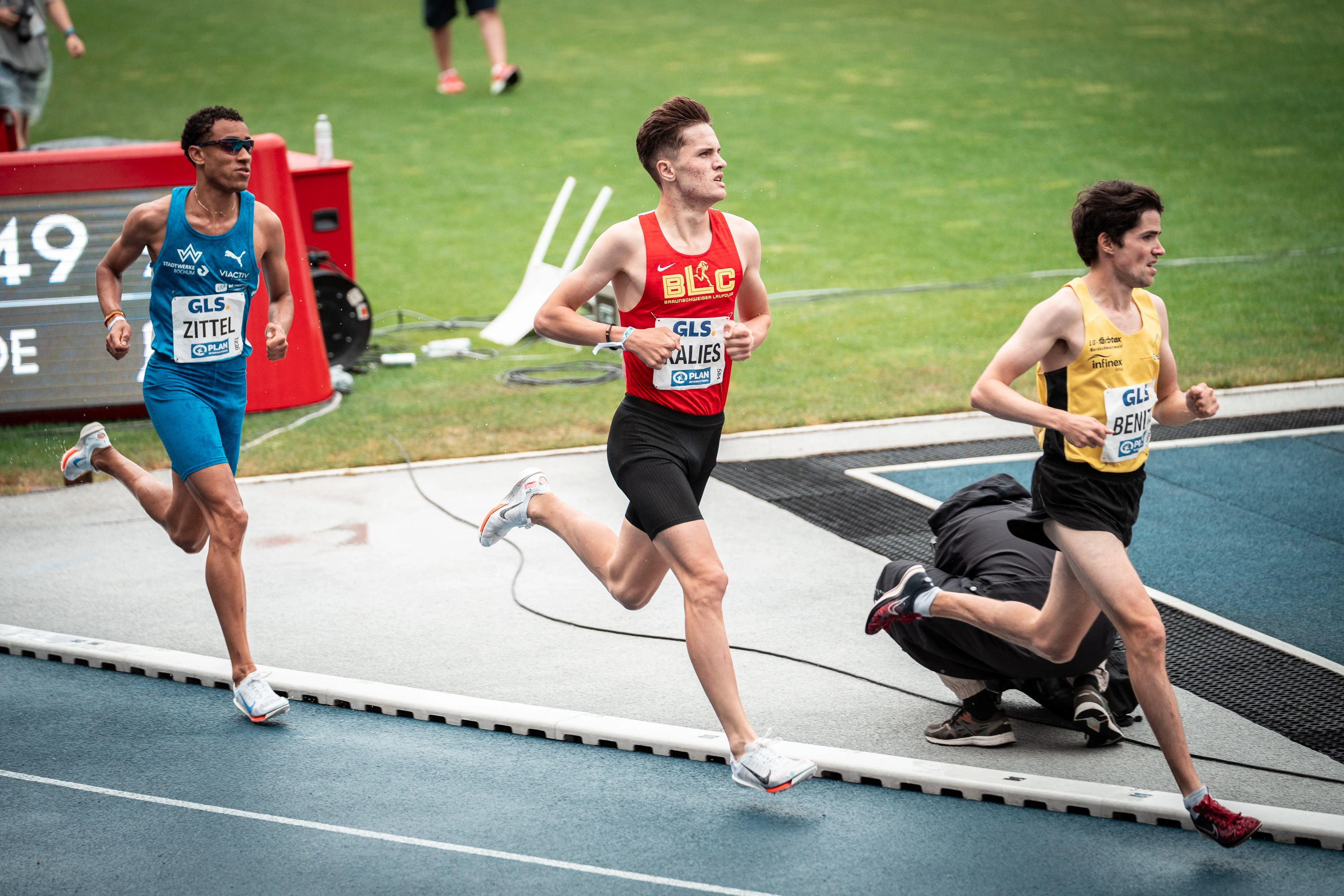 1500m in bei Deutschen Meisterschaften